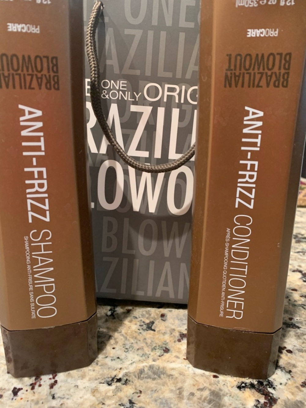 Brazilian Blowout Anti-Frizz Shampoo & Conditioner Set - 60% full
